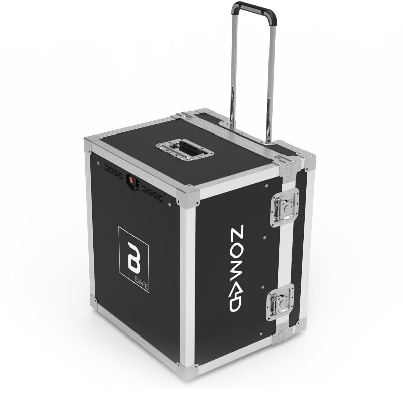 B-Safe NOMAD, Clean box in flight case | UV-C Decontamination