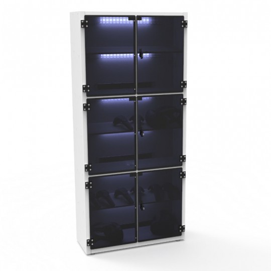 M-Asset Charging cabinet, Armoire de décontamination UV-C et de recharge