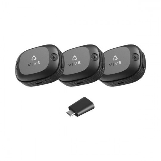 Vive Pack 3+1 (3 Ultimate Tracker + 1 Wireless Dongle)