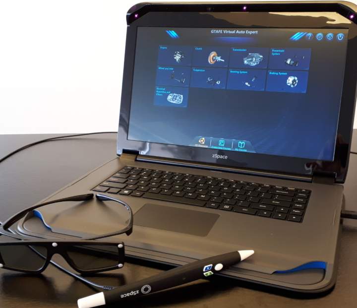 zSpace Laptop, vue d'ensemble